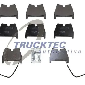 Zamów dziś Zestaw klocków hamulcowych, hamulce tarczowe TRUCKTEC AUTOMOTIVE 07.35.287