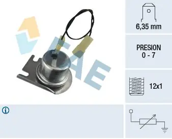 Czujnik, ciśnienie oleju FAE 14800 Oferta czasowa