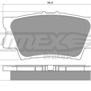 Szybka wysyłka Zestaw klocków hamulcowych, hamulce tarczowe TOMEX BRAKES TX 15-73