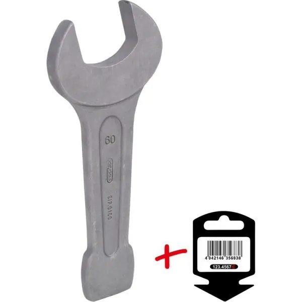 Bestseller UDERZENIOWY KLUCZ PŁASKI, 60MM,
