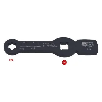3/4 KLUCZ UDAROWY TORX-E Z 2 POWIERZCHNI Bestseller