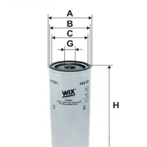 Filtr oleju WIX FILTERS 51791 Hit sprzedaży