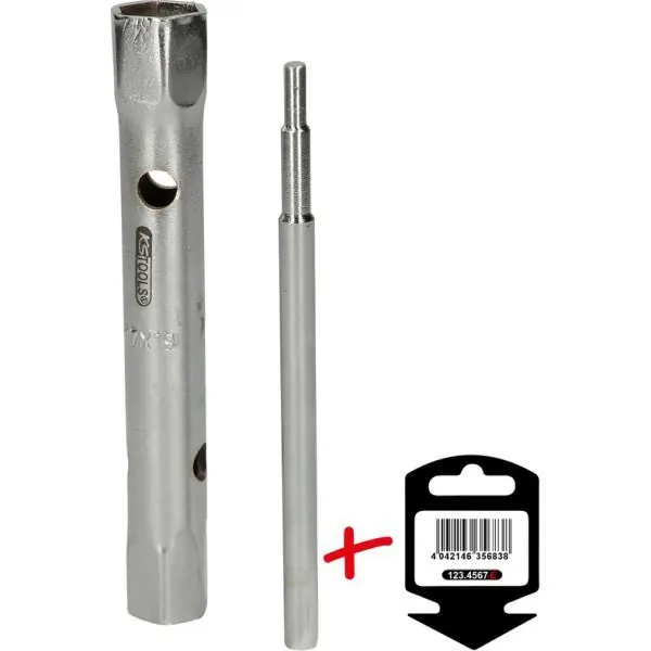 Darmowy zwrot KLUCZ NASADOWY RUROWY, 17X19MM,