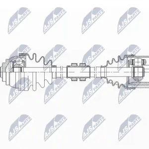 Bestseller Wał napędowy NTY NPW-NS-088
