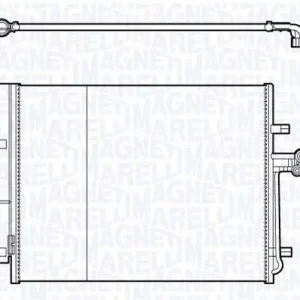 Obniżka ceny Skraplacz, klimatyzacja MAGNETI MARELLI 350203712000