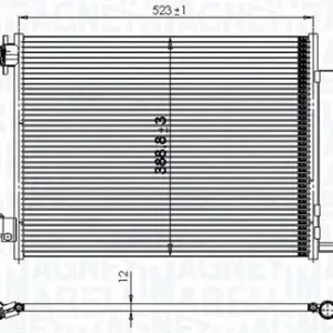 Wybór klientów Skraplacz, klimatyzacja MAGNETI MARELLI 350203823000