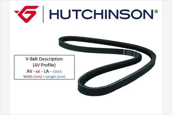 Najlepsza cena Pasek klinowy HUTCHINSON AV 13 La 800