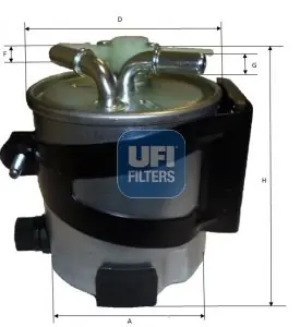 FILTR PALIWA DIESEL KPL. Rabat