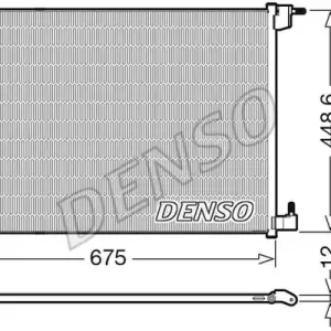 Dostępne od ręki CHŁODNICA KLIMATYZACJI DENSO DCN17060 995000454 MERCEDES