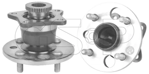 Darmowa dostawa ŁOŻYSKO, ZESTAW NAPRAWCZY PIASTY GSP 9400036 4245002020 TOYOTA