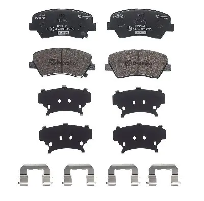 Klocki hamulcowe BREMBO P30073X 581012VA50 HYUNDAI I30 11- przód Łatwy zwrot