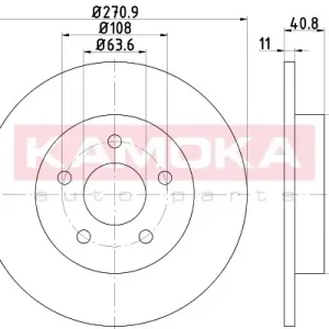 TARCZA HAMULC. TYŁ FORD FOCUS III 11- Do wyczerpania zapasów
