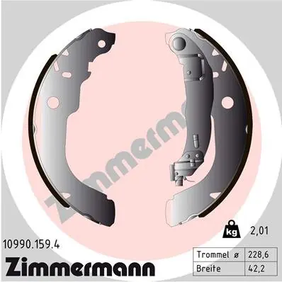Oferta limitowana SZCZĘKI HAMULC. CITROEN C3 II  09-