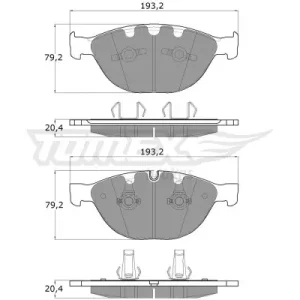 KLOCKI HAMULC. BMW 7 E65,E66 760  02- Wyprzedaż