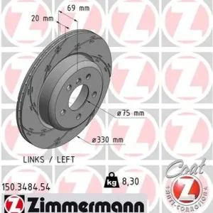 TARCZA HAMULC. BMW 5 F10  10-  LT Okazja